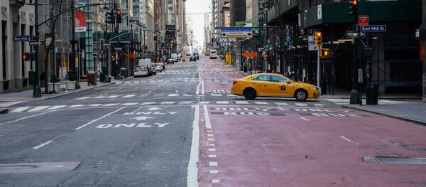 媒体计算纽约市每17分钟一人死于新冠病毒 - 俄罗斯卫星通讯社