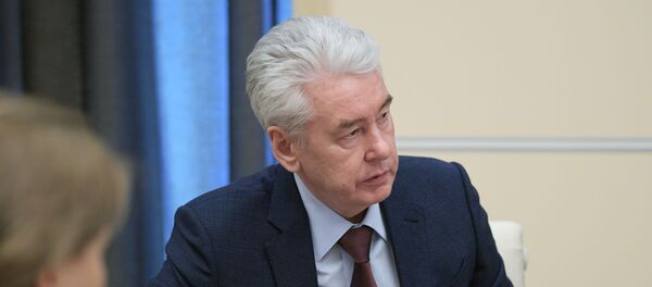 24 марта 2020. Мэр Москвы Сергей Собянин на совещании по ситуации с коронавирусной инфекцией - 俄罗斯卫星通讯社