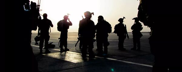 Солдаты спецназа США (зеленые береты) в Афганистане - 俄罗斯卫星通讯社