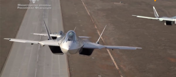 蘇-57極致特技飛行視頻曝光 - 俄羅斯衛星通訊社