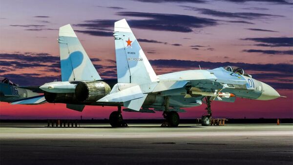 Истребитель Су-27 - 俄羅斯衛星通訊社