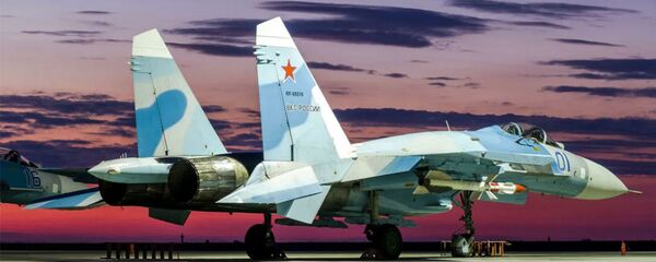Истребитель Су-27 - 俄罗斯卫星通讯社