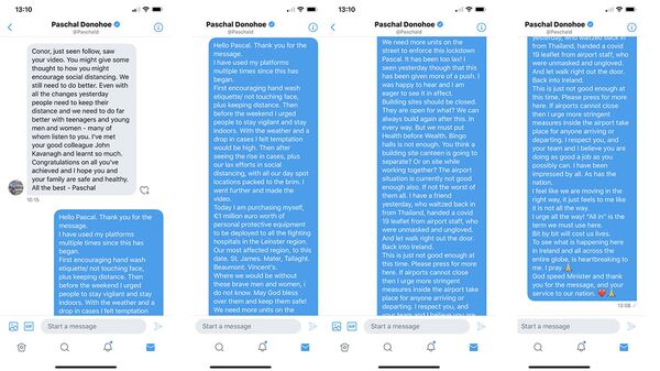 愛爾蘭格鬥運動員捐款百萬歐元抗擊新冠疫情 - 俄羅斯衛星通訊社