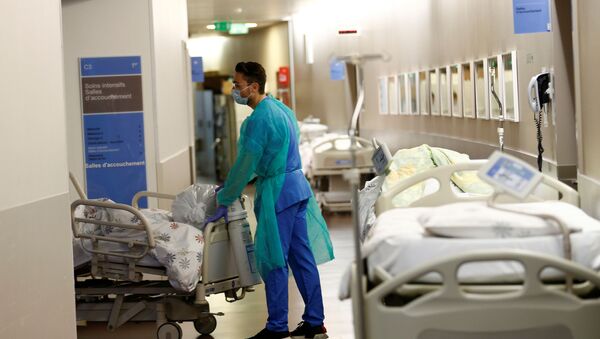Медик в больнице в Швеции - 俄羅斯衛星通訊社