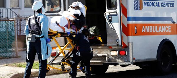 美國紐約州新冠肺炎死亡病例新增332例至1550例 美國紐約州新冠肺炎死亡病例新增332例至1550例 - 俄羅斯衛星通訊社