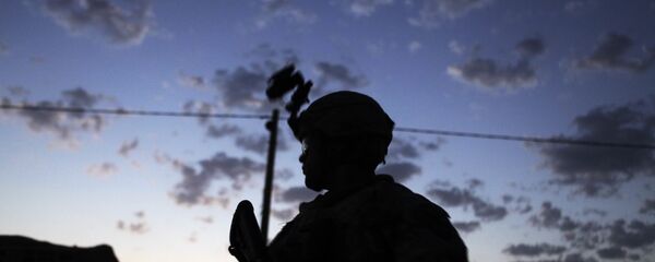 Солдат американской армии в провинции Киркук, Ирак Солдат американской армии в провинции Киркук, Ирак - 俄羅斯衛星通訊社