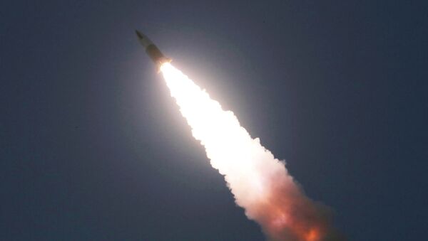 Запуск ракеты в КНДР  - 俄羅斯衛星通訊社