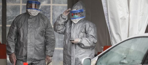 俄一军机载医疗设备启程前往美国 俄一军机载医疗设备启程前往美国 - 俄罗斯卫星通讯社