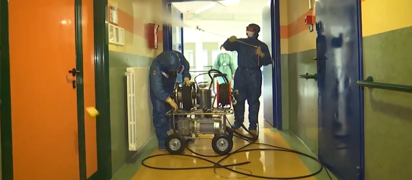 俄军再完成意大利三座养老院的消杀工作 俄军再完成意大利三座养老院的消杀工作 - 俄罗斯卫星通讯社