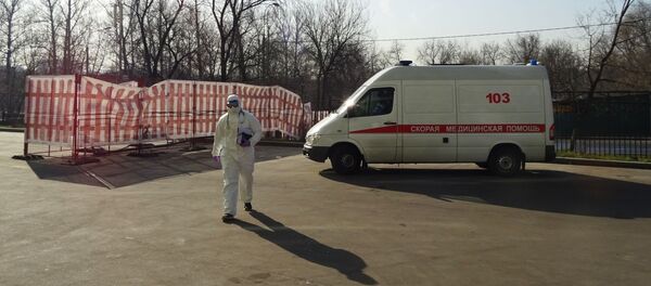 Медицинский работник скорой помощи - 俄羅斯衛星通訊社