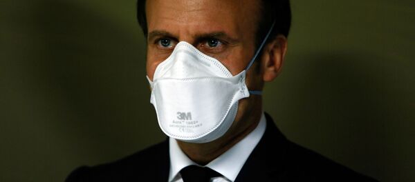 馬克龍:法國4月底將口罩產能增至每周1000萬只 馬克龍:法國4月底將口罩產能增至每周1000萬只 - 俄羅斯衛星通訊社