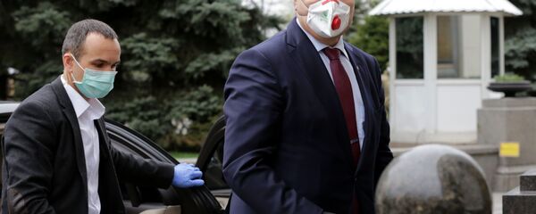 Бывший президент Украины, лидер партии Европейская солидарность Петр Порошенко  - 俄罗斯卫星通讯社