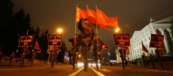 Репетиция парада победы в Белоруссии - 俄罗斯卫星通讯社