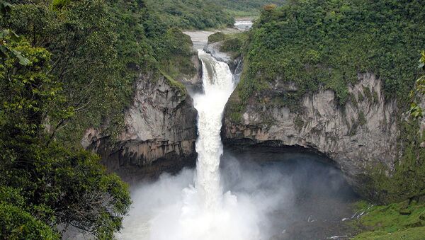 Водопад Сан-Рафаэль в Эквадоре - 俄罗斯卫星通讯社