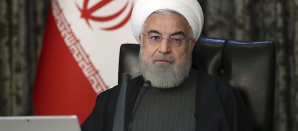 Президент Ирана Хасан Роухани на заседании кабинета министров в Тегеране Президент Ирана Хасан Роухани на заседании кабинета министров в Тегеране - 俄羅斯衛星通訊社