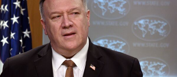 Госсекретарь США Майк Помпео - 俄罗斯卫星通讯社