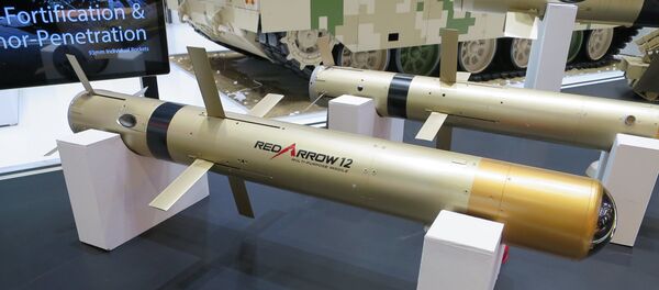 Red Arrow 12 missile at IDEX 2017 - 俄罗斯卫星通讯社