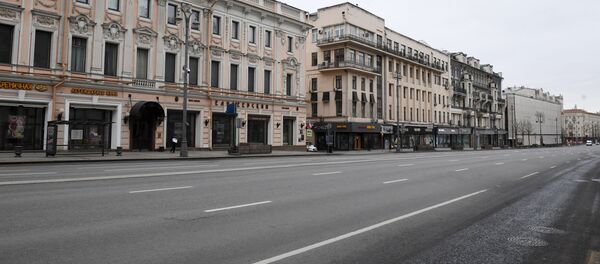 Тверская улица в Москве Тверская улица в Москве - 俄罗斯卫星通讯社