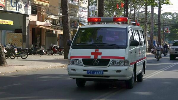 载有中国游客的大巴车周二在越南庆和省发生侧翻事故，4人死亡，8人受重伤 - 俄罗斯卫星通讯社