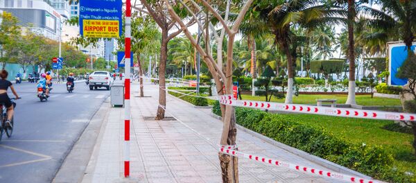 Закрытый парк на набережной в курортном городе Нячанг во Вьетнаме - 俄罗斯卫星通讯社