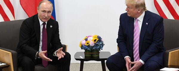 Владимир Путин и Дональд Трамп Владимир Путин и Дональд Трамп - 俄罗斯卫星通讯社