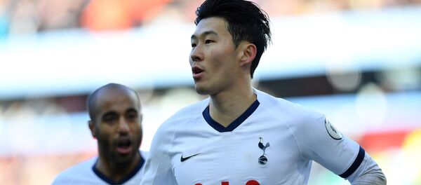 Tottenham Hotspur's South Korean striker Son Heung-Min - 俄罗斯卫星通讯社
