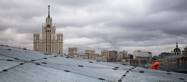 МИД РФ Москва тучи - 俄罗斯卫星通讯社