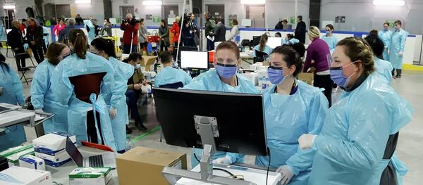 Медицинский персонал в Оттаве - 俄羅斯衛星通訊社