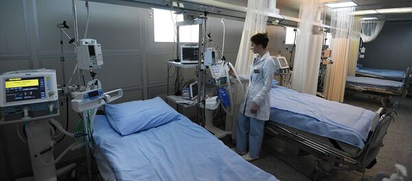 Палата интенсивной терапии в клинической больнице - 俄罗斯卫星通讯社