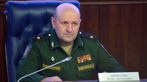 俄联邦武装力量辐射、化学和生物保护部队司令伊戈尔∙基里洛夫 - 俄罗斯卫星通讯社
