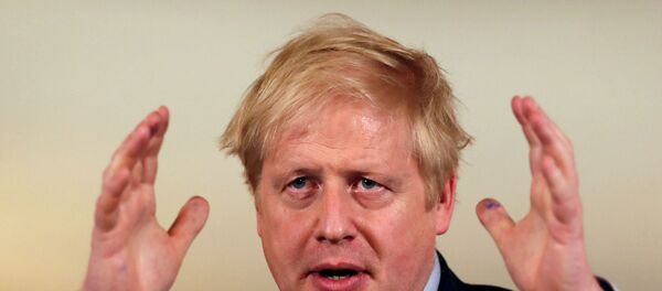 Премьер-министр Великобритании Борис Джонсон - 俄罗斯卫星通讯社