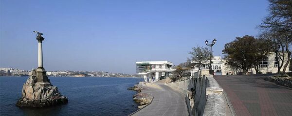 Пустая набережная в Севастополе - 俄罗斯卫星通讯社