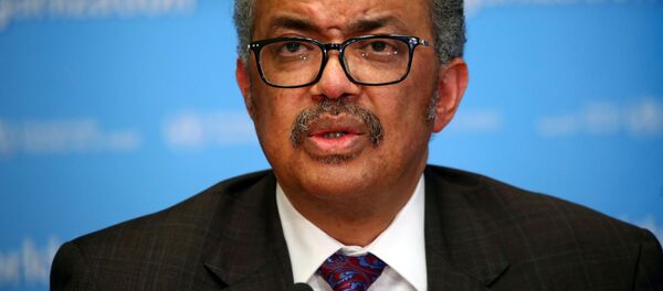 Директор Всемирной организации здравоохранения Тедрос Адханом Гебрейесус - 俄罗斯卫星通讯社