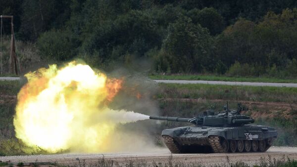 俄T-90主戰坦克 - 俄羅斯衛星通訊社