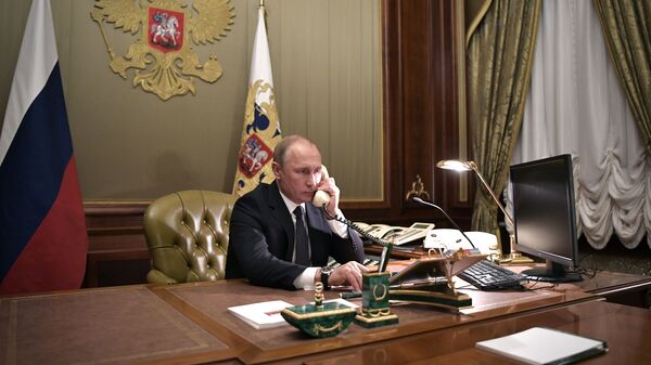 普京在国际会谈中对巴以冲突升级表示关切 - 俄罗斯卫星通讯社