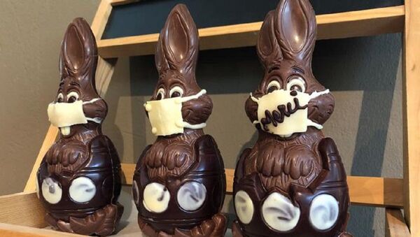 德國爆發“蒙面巧克力兔子”醜聞 - 俄羅斯衛星通訊社