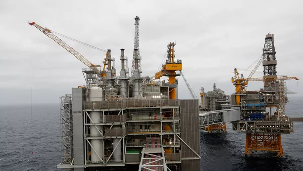 Нефтяное месторождение Equinor Johan Sverdrup в Северном море, Норвегия. - 俄羅斯衛星通訊社