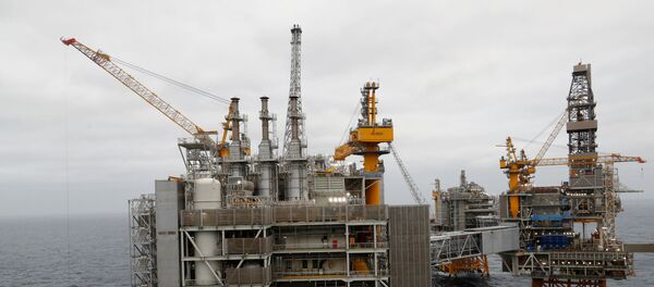 Нефтяное месторождение Equinor Johan Sverdrup в Северном море, Норвегия. - 俄羅斯衛星通訊社