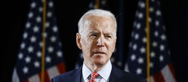 Кандидат на пост в президенты США от Демократической партии Джо Байден - 俄罗斯卫星通讯社