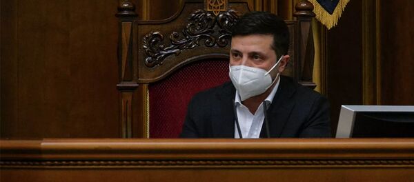 Президент Украины Владимир Зеленский - 俄羅斯衛星通訊社