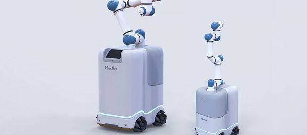 Робот-медсестра MedBot M-303 - 俄罗斯卫星通讯社