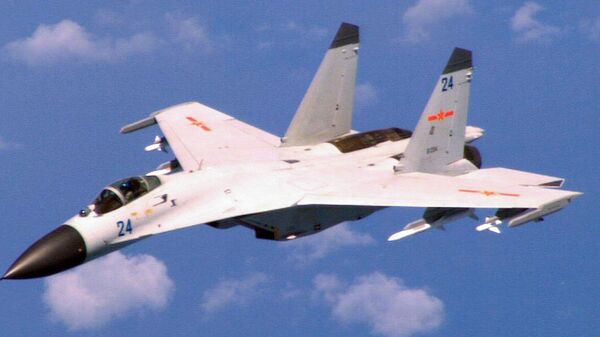 Chinese Shenyang J-11 fighter - 俄罗斯卫星通讯社