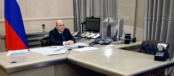 Председатель правительства РФ Михаил Мишустин - 俄罗斯卫星通讯社