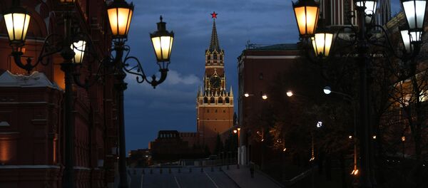 Спасская башня Московского Кремля - 俄罗斯卫星通讯社