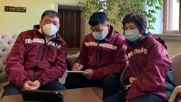 中国赴俄抗疫医疗专家组支持华为俄罗斯代表处抗击疫情 - 俄罗斯卫星通讯社
