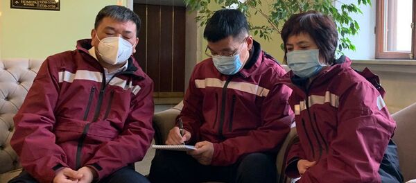 中國赴俄抗疫醫療專家組支持華為俄羅斯代表處抗擊疫情 - 俄羅斯衛星通訊社