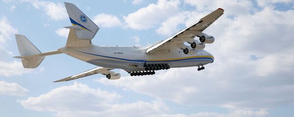 一架载有医疗物资的安-225飞机从中国抵达乌克兰 - 俄罗斯卫星通讯社