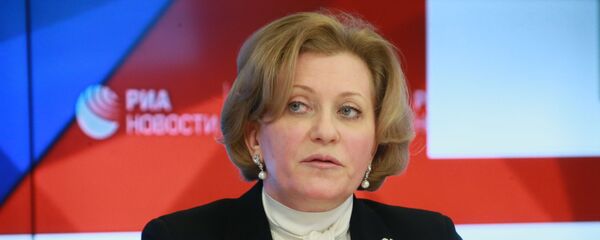 Главный государственный санитарный врач РФ Анна Попова - 俄罗斯卫星通讯社