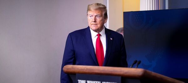 Президент США Дональд Трамп в Белом доме, США - 俄罗斯卫星通讯社