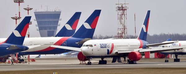 Самолеты в аэропорту Внуково Самолеты в аэропорту Внуково - 俄罗斯卫星通讯社